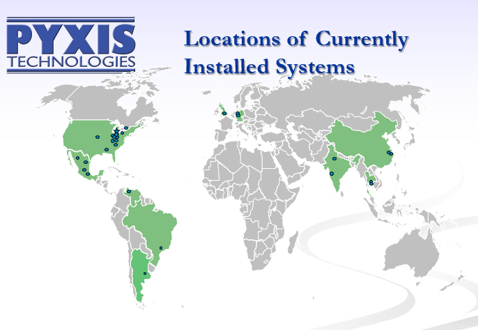 Pyxis Project Locations